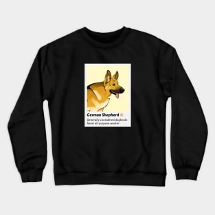 Cool Dog - German Shepard Crewneck Sweatshirt